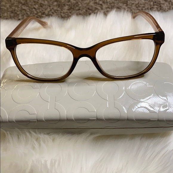 BRAND NEW: Coach Glasses Frame & Case - Picture 2 of 5
